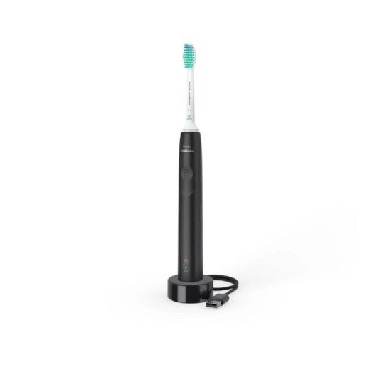 Schallzahnburste Philips Sonicare 3100 Schwarz 1 Modus Timer Lange Akkulaufzeit