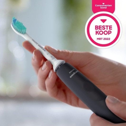 Elektrische Zahnbürste Philips Sonicare 3100 HX3671/14 Schwarz Lithium-Akku Timer