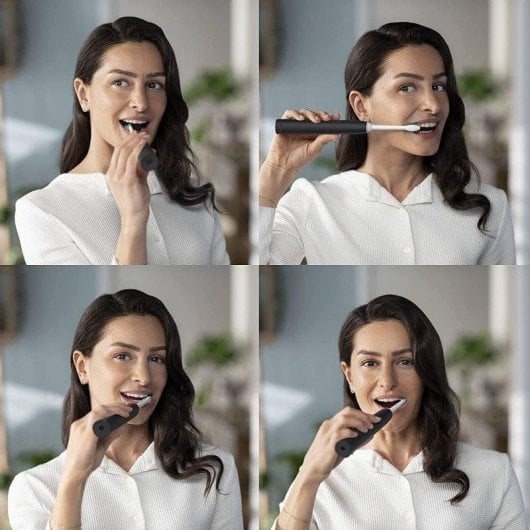 Elektrische Zahnbürste Philips Sonicare 3100 HX3671/14 Schwarz Lithium-Akku Timer