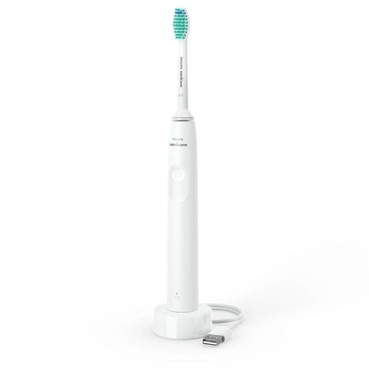 Escova de Dentes Elétrica Philips Sonicare 2100 HX3651/13 Branca Bateria Integrada