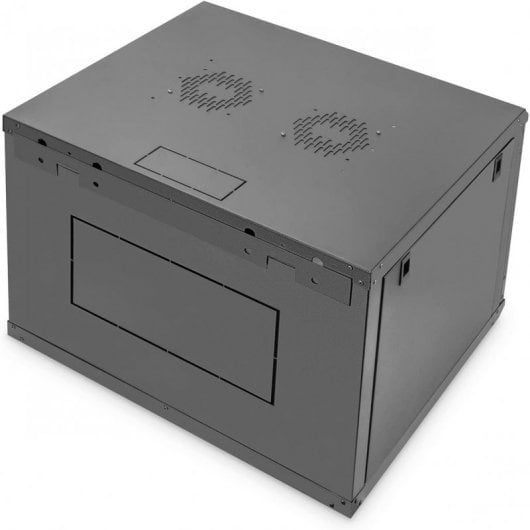 Digitus DN-19 09U-6/6-EC-SW Rack 9U Wandmontiertes Regal Schwarz