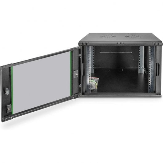 Digitus DN-19 09U-6/6-EC-SW Rack 9U Wandmontiertes Regal Schwarz
