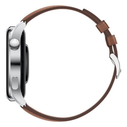 Huawei Watch 3 eSIM Bluetooth GPS NFC 46mm AMOLED Acier Marron Étanchéité 5ATM SpO2