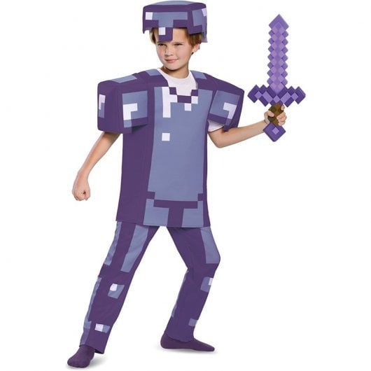 Travestimento Replica della spada incantata di Minecraft
