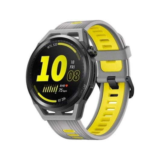 Huawei Watch GT Runner Bluetooth GPS NFC 46mm AMOLED Gris Unisexe Étanche 5ATM Pulsomètre