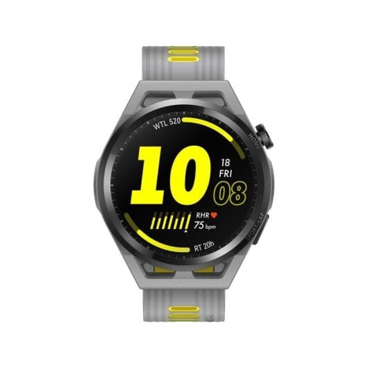 Huawei Watch GT Runner Bluetooth GPS NFC 46mm AMOLED Gris Unisexe Étanche 5ATM Pulsomètre