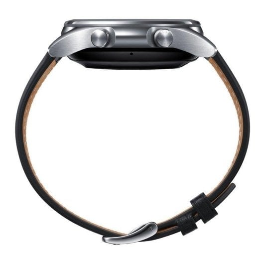 Samsung Galaxy Watch3 Bluetooth GPS NFC 41mm Super AMOLED Argent Noir IP68 ECG SpO2