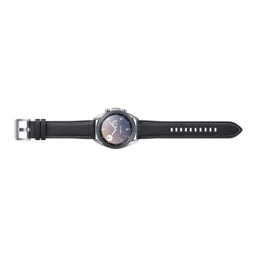 Samsung Galaxy Watch3 Bluetooth GPS NFC 41mm Super AMOLED Argent Noir IP68 ECG SpO2