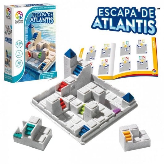 Smart Games Jeu de réflexion Évasion de l'Atlantide