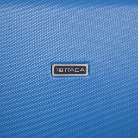 Itaca Tiber Maleta Abs Pequeña, Color Azul-antracita