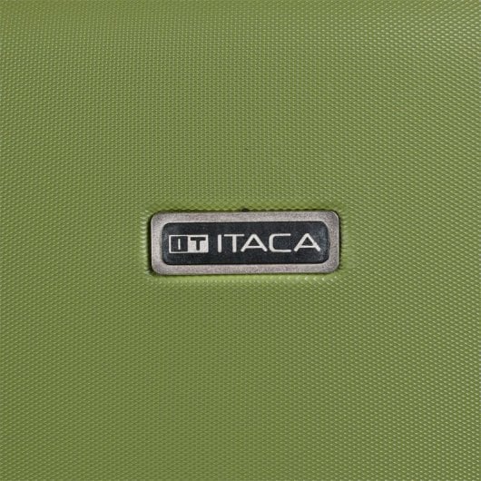Itaca Tiber Maleta Abs Pequeña, Color Pistacho-antracita
