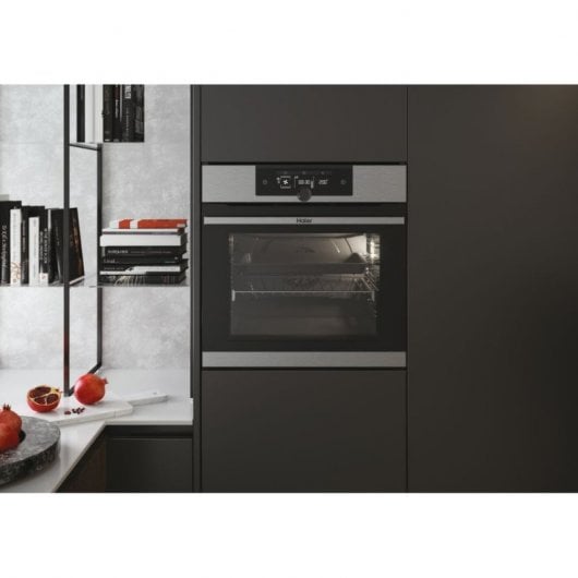 Haier HWO60SM2F3XH Forno Multifunções 70L Aço Inoxidável