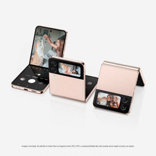 Samsung Galaxy Z Flip4 8/256 GB Rosa + Caricatore da muro 25 W