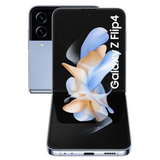 Samsung Galaxy Z Flip4 5G 8GB/128GB 6.7''/1.9'' Azul + Carregador de Parede 25W