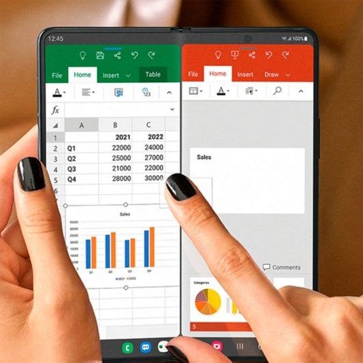 Samsung Galaxy Z Fold4 5G 12GB/512GB 7.6''/6.2'' Verde + Carregador de Parede 25W