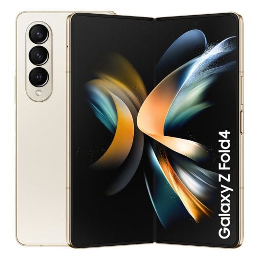 Samsung Galaxy Z Fold4 12/512GB Beige Libre + Cargador de Pared 25W