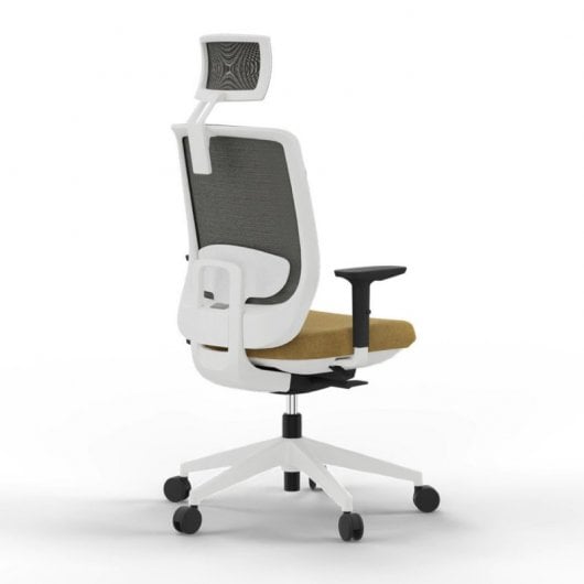 Actiu Trim Cadeira de Escritório Professional Malha Amarelo marmoreada