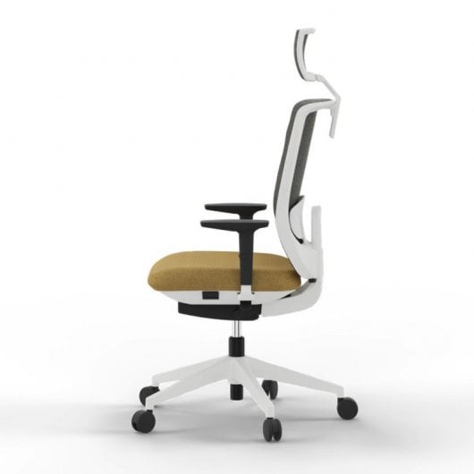 Actiu Trim Cadeira de Escritório Professional Malha Amarelo marmoreada