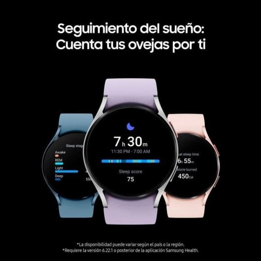 Samsung Galaxy Watch5 Bluetooth GPS NFC 40mm Super AMOLED Grafite Resistenza all’Acqua 5ATM+IP68