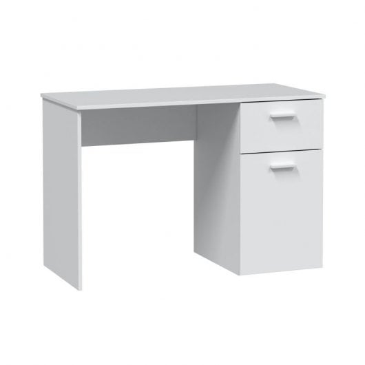 Escritorio Just 1 Cajón +1 Puerta 100 Blanco Artik