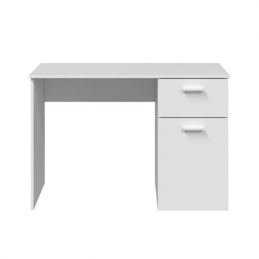 Escritorio Just 1 Cajón +1 Puerta 100 Blanco Artik