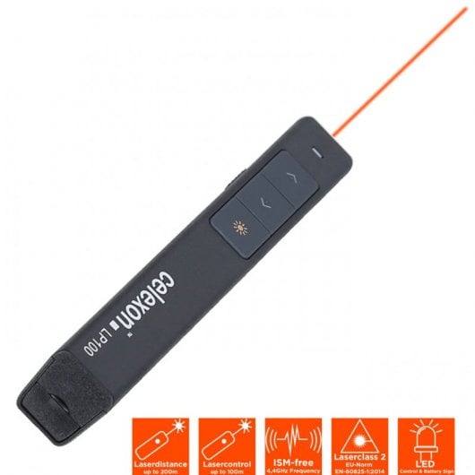 Celexon Economy LP100 Presentador Inalámbrico Negro