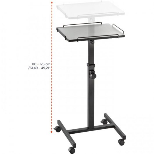 Celexon PT2000 Mesa para Proyector Negra