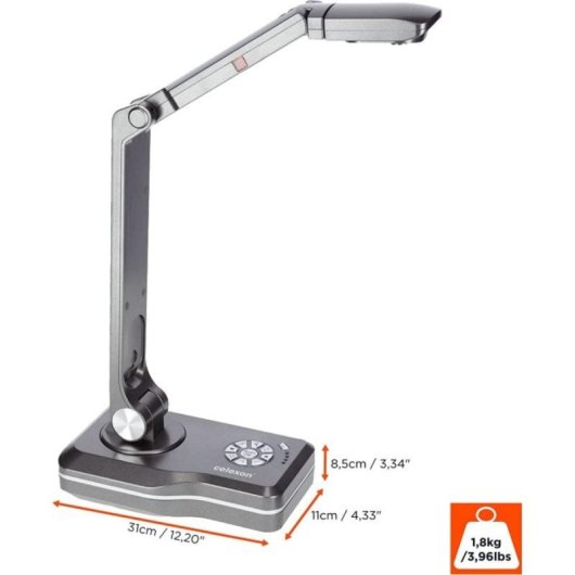 Celexon DK500 Cámara de Documentos FullHD USB 2.0