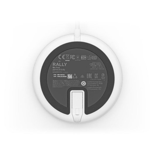 Mikrofon Logitech Rally Mic Pod Weiß Omnidirektional 2,95 m Konferenz