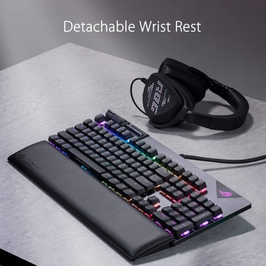 ASUS ROG Strix Flare II Teclado Mecánico Gaming RGB Switch NX Red QWERTY Español Negro