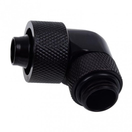 Raccord rotatif Alphacool G1/4 16/10mm 90° noir intense
