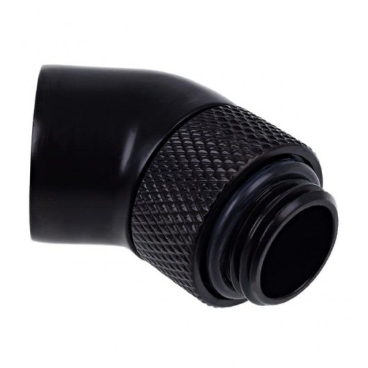 Wasserkühlung Alphacool Drehbarer Winkeladapter 45° G1/4 Schwarz