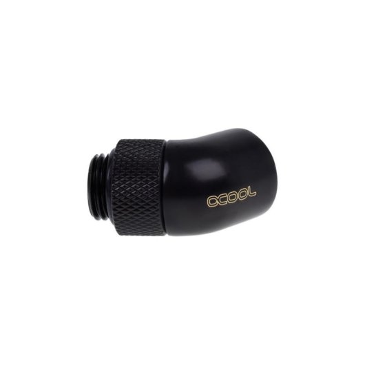 Wasserkühlung Alphacool Drehbarer Winkeladapter 45° G1/4 Schwarz
