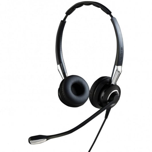 Jabra Biz 2400 II QD Duo Office Headset Schwarz/Silber