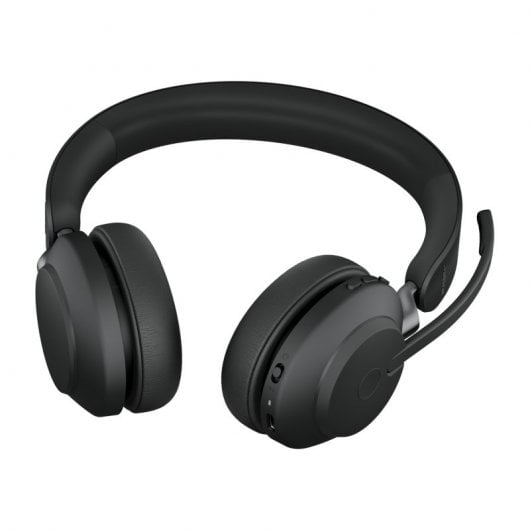 Jabra Evolve2 65, UC Stereo Auricolare Wireless A Padiglione Ufficio USB tipo-C Bluetooth Nero