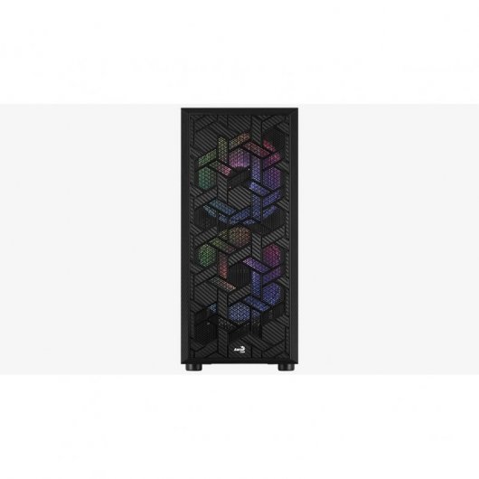 Aerocool Hive Verre Trempé USB 3.2 ARGB Noir