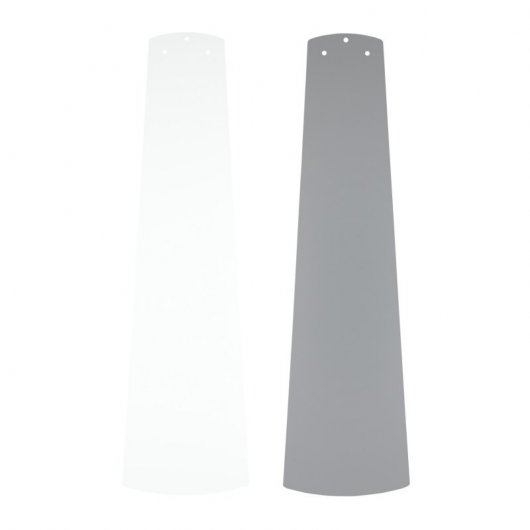 CasaFan Eco Pallas 116 WE-WE/LG Ventilateur de Plafond Écologique avec Moteur Éclairage et Contrôle 20W Blanc