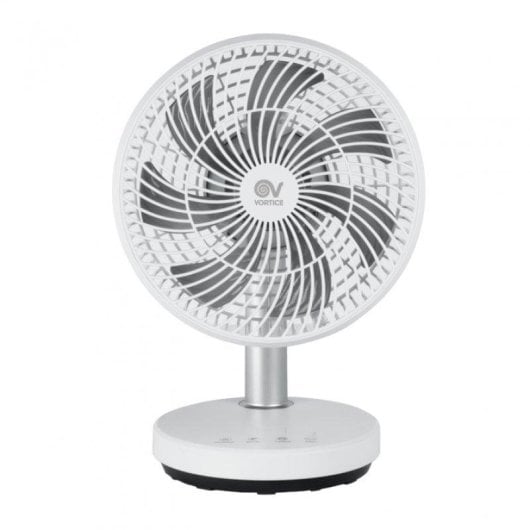 Ventilador de sobremesa CasaFan Nordik Mio 14W Blanco oscilación temporizador