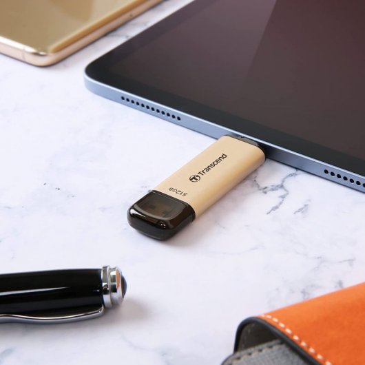 Transcend JetFlash 930C 128GB USB 3.2/USB-C Oro