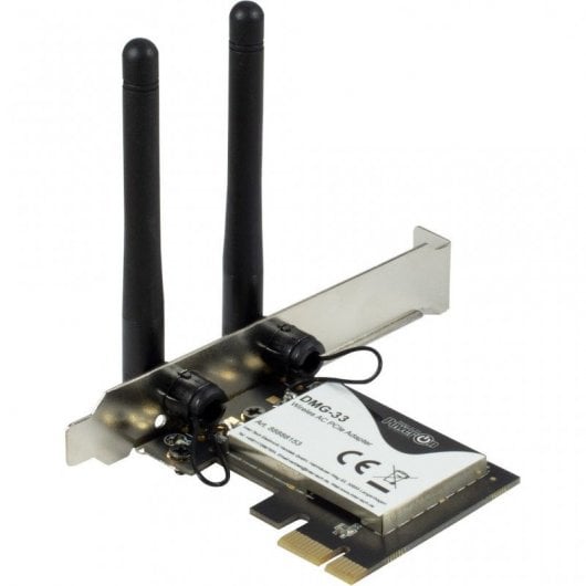 Scheda di rete AC Inter-Tech DMG-33 WLAN 1300 Mbit/s