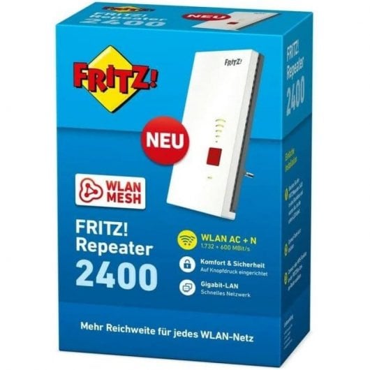 FRITZ!Repeater 2400 Netzwerk-Repeater 1733 Mbit/s Weiß