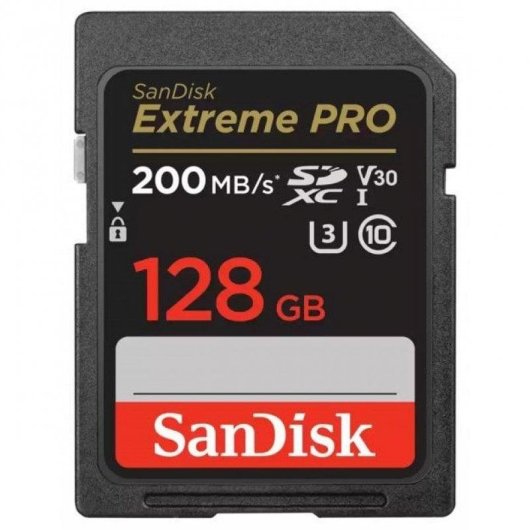 Speicherkarte SanDisk Extreme Pro 128GB UHS-I V30 U3 Klasse 10