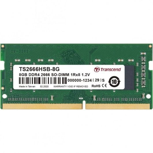 Transcend SO-DIMM DDR4 2666MHz 8GB CL19