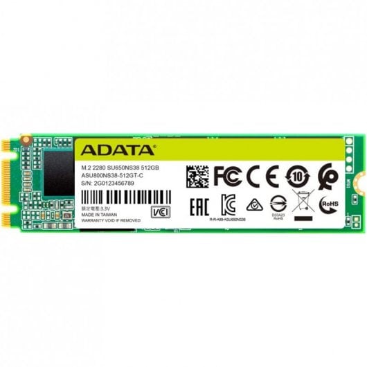 ADATA Ultimate SU650 512 GB M.2 Serial ATA III 3D NAND