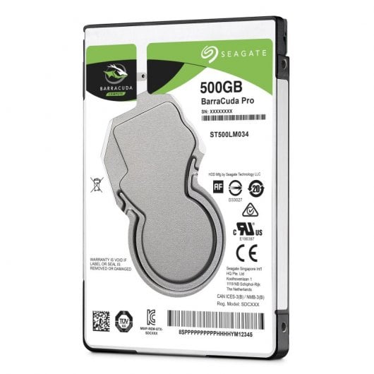 Seagate Barracuda Pro 2.5" 500 Go Série ATA III