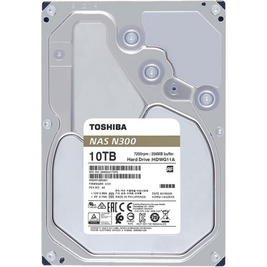 Toshiba N300 3,5 Zoll 10 TB SATA 3 NAS