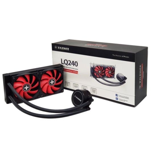 Refrigerazione Liquida Xilence Performance A+ LiQuRizer LQ240 240mm 2 Ventole LED