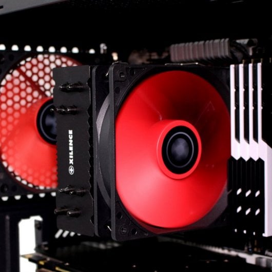 Xilence M704 Cooler de CPU 120mm Preto/Vermelho