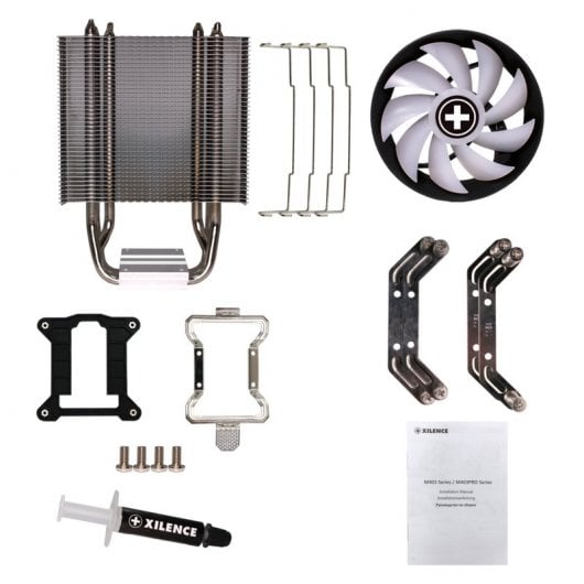Xilence XC129 Ventilador CPU ARGB 120mm Negro/Blanco