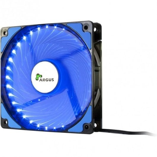 Inter-Tech L-12025 Ventilateur 120 mm LED bleue